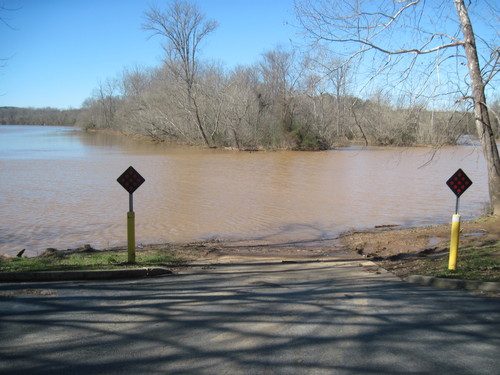 Take Out at Pick Hill River Access