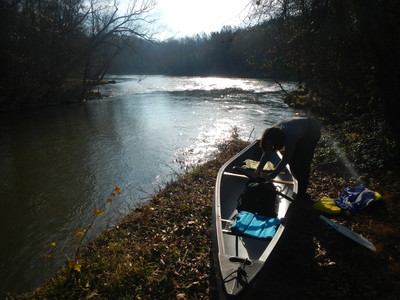 put in below Holliday Dam (Credit: Upstate Forever)