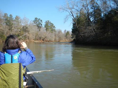 Saluda River below Holliday Dam (Credit: Upstate Forever)