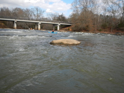 just below Erwin Mill Road (Credit: Upstate Forever)