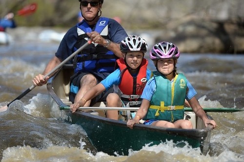 Paddling near Morris Bridge Road