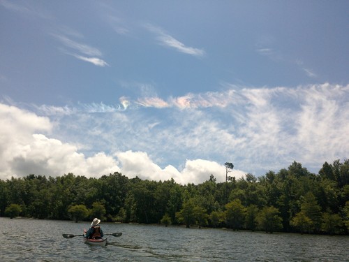 Paddling around Church Island to Chimney Island  (Credit: Leslie Maple)