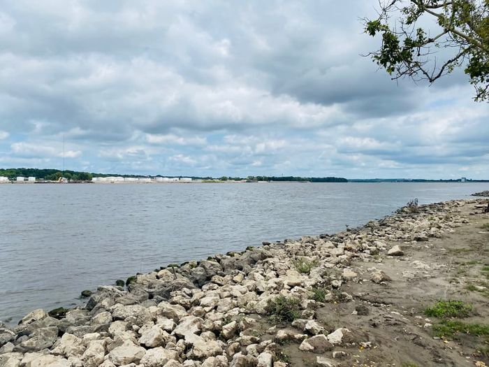 Facing northeast along the trail. (Credit: Bi-State Regional Commission)