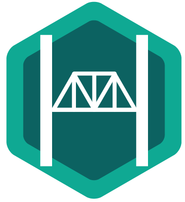 Green bridge badge