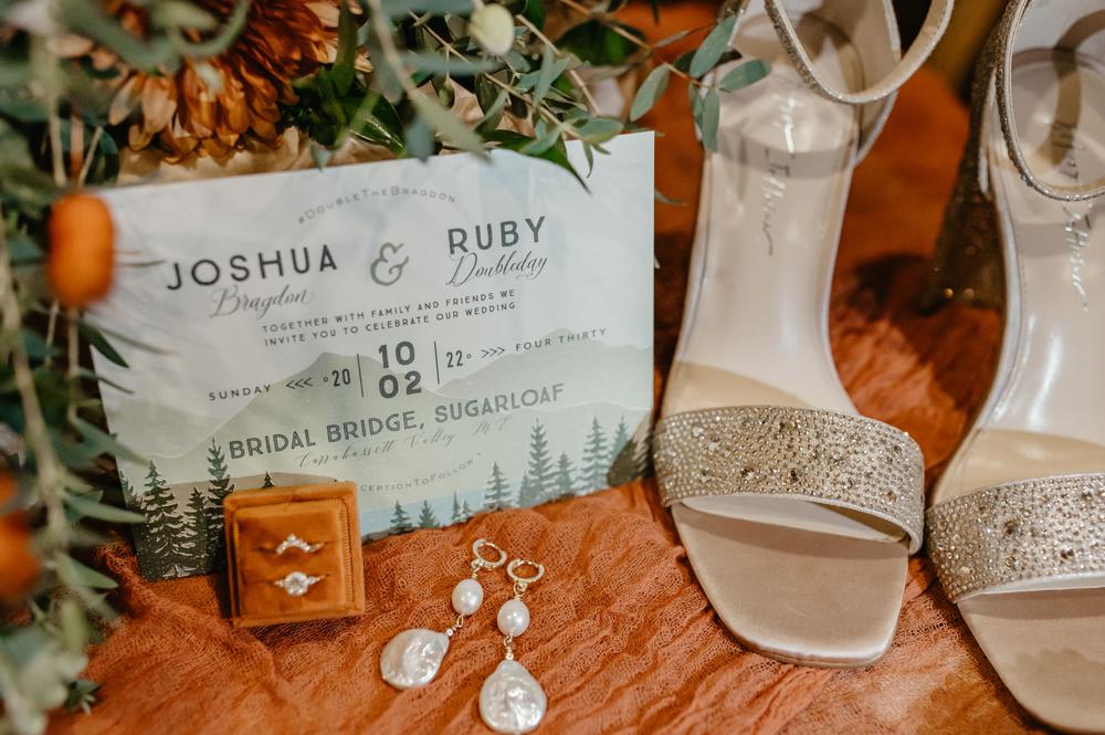 Josh & Ruby's Boho Mountain Wedding