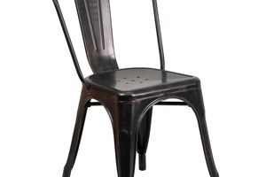 Black Antique Industrial Chairs