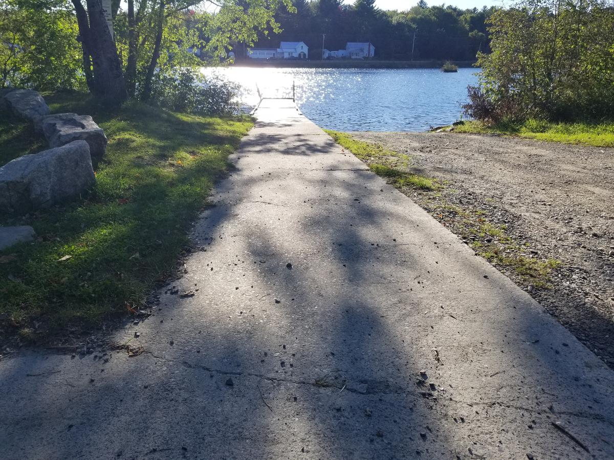 Dock at the boat landing.