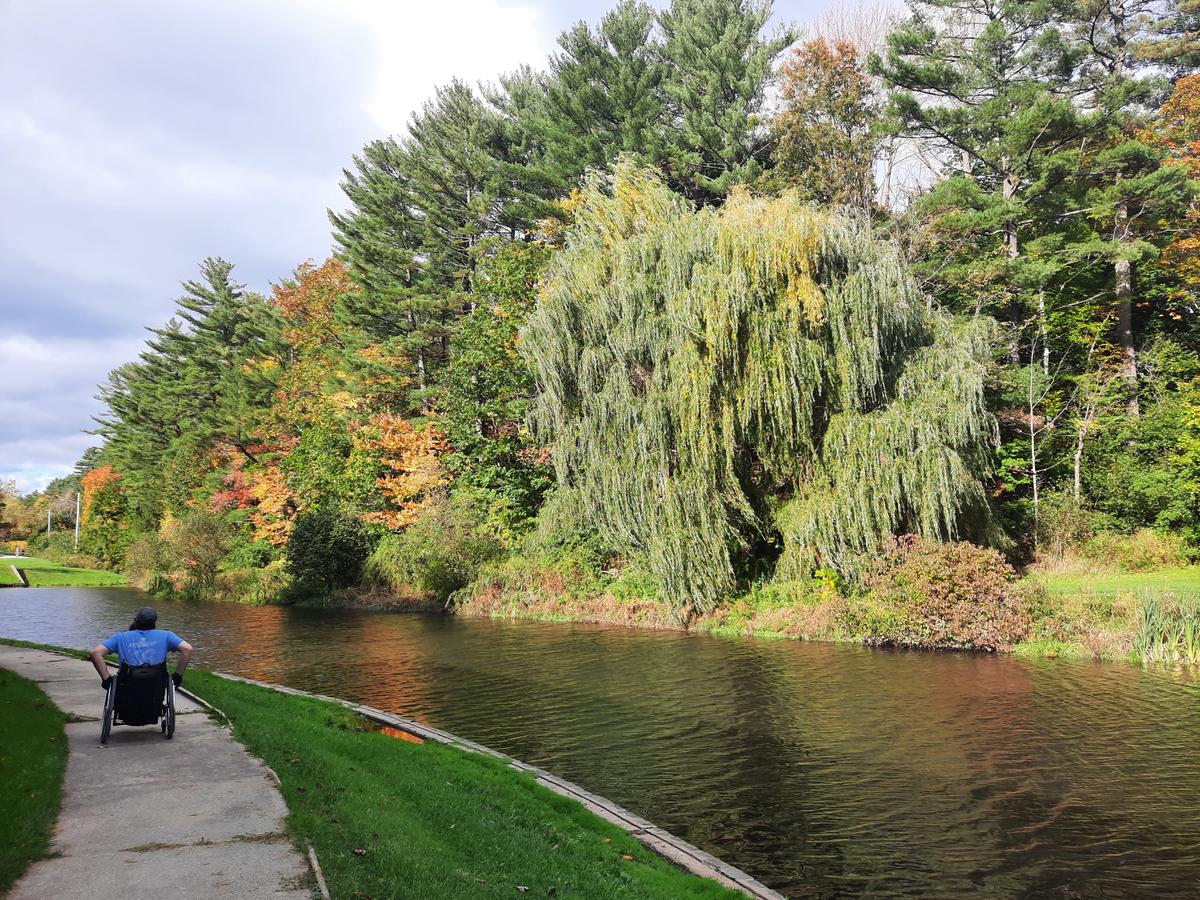 Exploring Pettengill Park. Photo credit: Enock Glidden