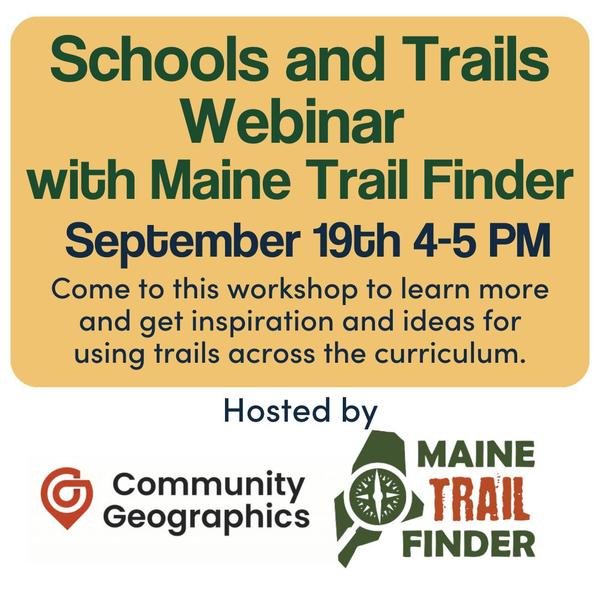 Schools and Trails Webinar