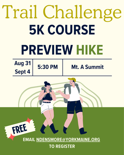 Mount Agamenticus Trail Challenge 5K Course Preview Hike