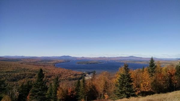 View from the Height of Land in the Fall