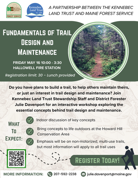 Fundamentals of Trail Design & Maintenance