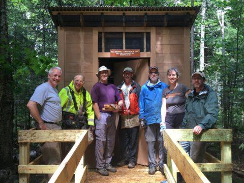 Horseshoe Canyon Privy Haul and Build