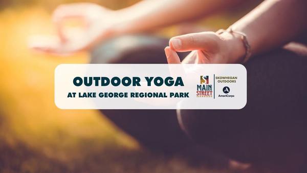 Outdoor Yoga at Lake George Regional Park