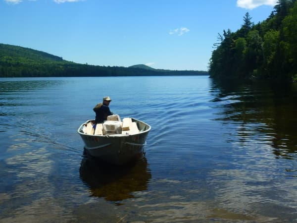 Appalachian Trail: Moxie Bald Campsite Privy