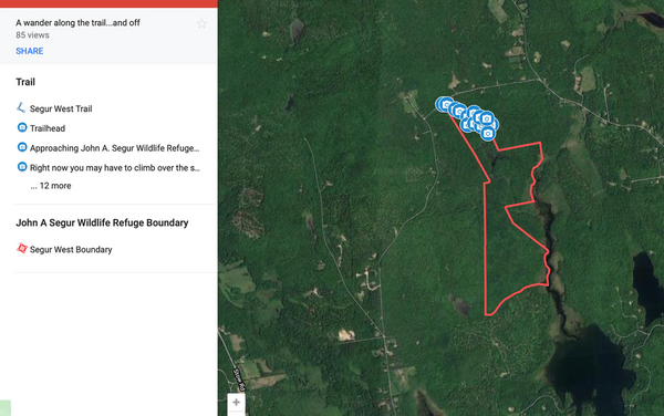Virtual Hike: John A Segur Wildlife Refuge (New Road)