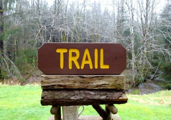 Sign Painting at Fuller Forest