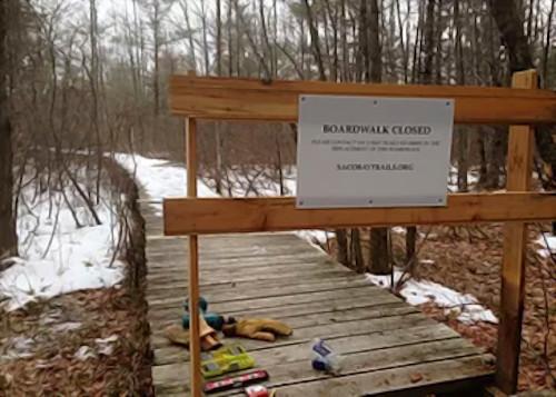 Reopening Ted Wells Trail Work Party