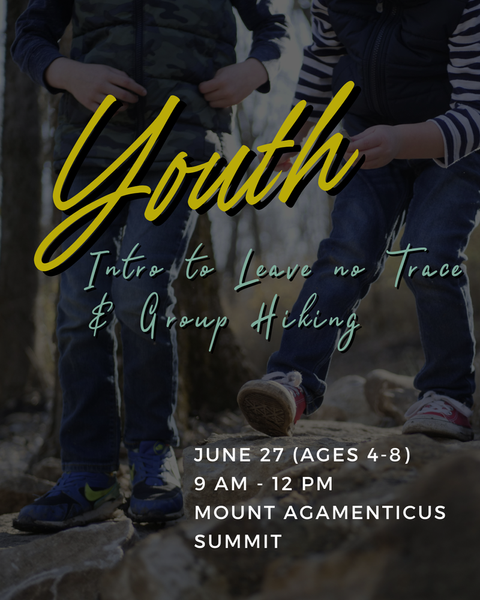 Youth Intro to Leave No Trace and Group Hiking