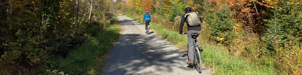 Off road On trail Maine s Best Bike Paths