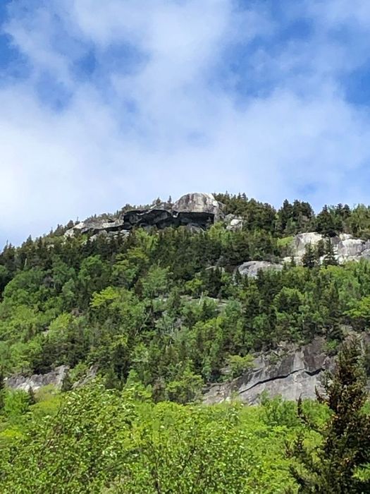 View of Tablerock from Moose Cave