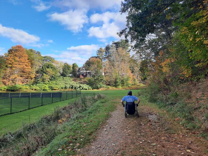 Greenway through Pettengill Park (Credit: Enock Glidden)