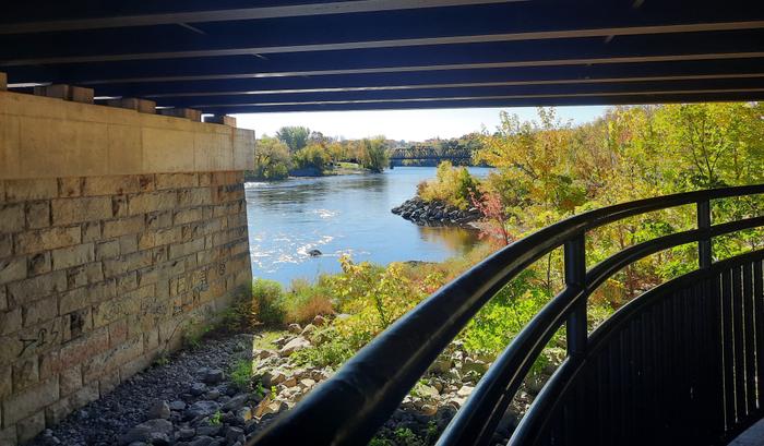 Underneath the bridge (Credit: Enock Glidden)