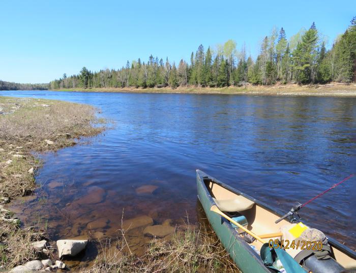 Aroostook River in Ashland (Credit: Bill Sheehan)