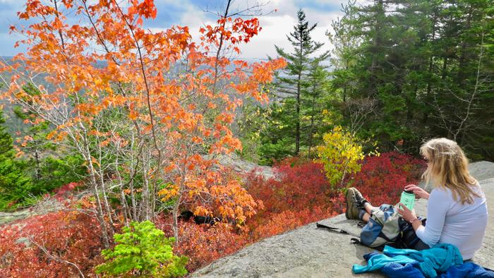 Acadia National Park - Beech Mountain West Ridge to Valley Trail