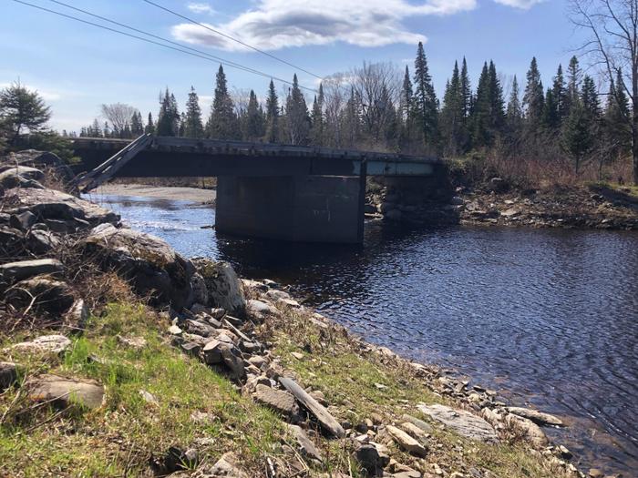 Put-in at Depot Road Bridge ~5 miles south of St. Pamphile, Quebec (Credit: Zip Kellog)