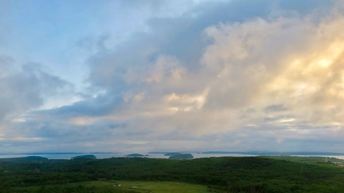 Great Meadows &amp; Porcupine Islands from the Emery Path (Credit: Hope Rowan)