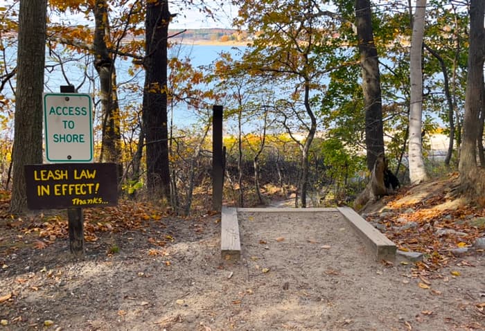 Shore access (Credit: Kara Wooldrik)