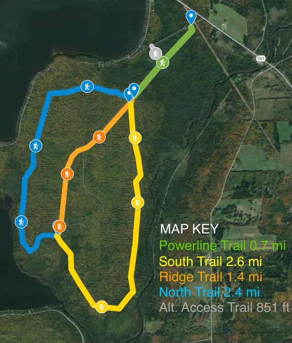 Madawaska Lake Island Trails