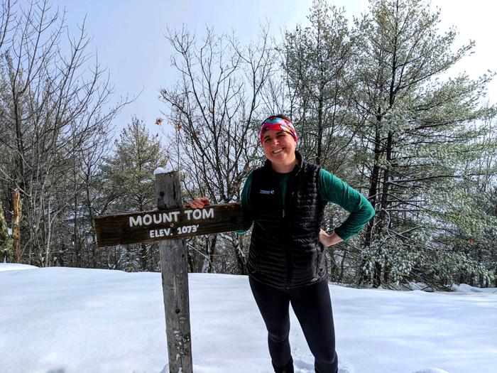 Mt Tom Summit, Winter (Credit: Southern Maine Planning &amp; Development Commission)