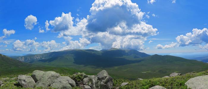 View Towards Katahdin from South Brother Summit (Credit: Hope Rowan)