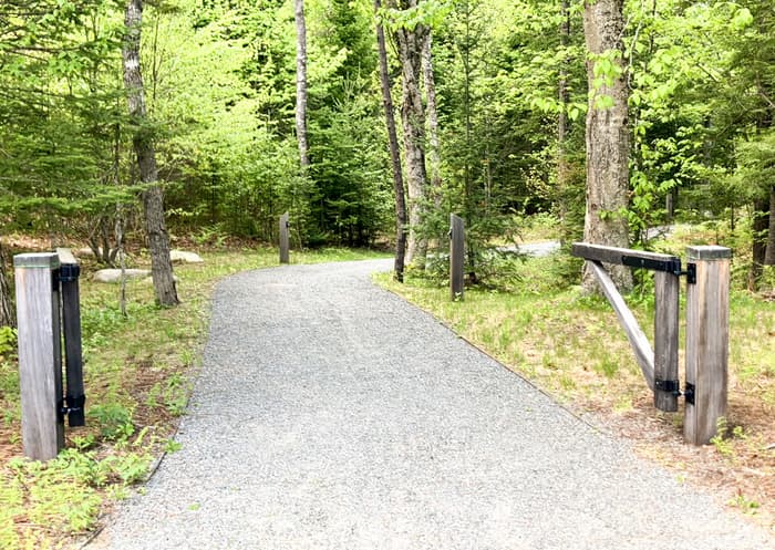 Trail entrance by Visitor Center (Credit: Hope Rowan)