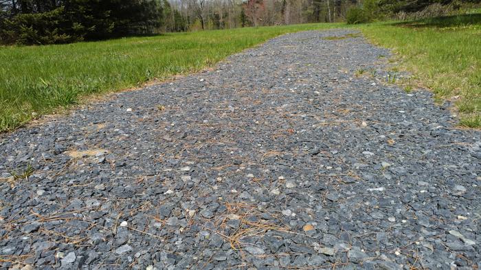 Accessible trail surface, May 2019 (Credit: CCGIS)