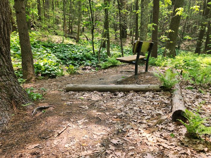 Bench, not accessible for all users (Credit: Enock Glidden)