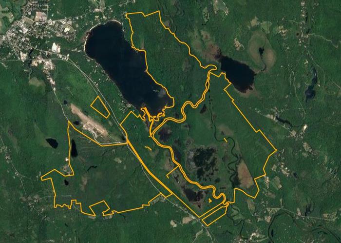 Wilderness Management Area Boundaries (Credit: ME Dept. of IFW)