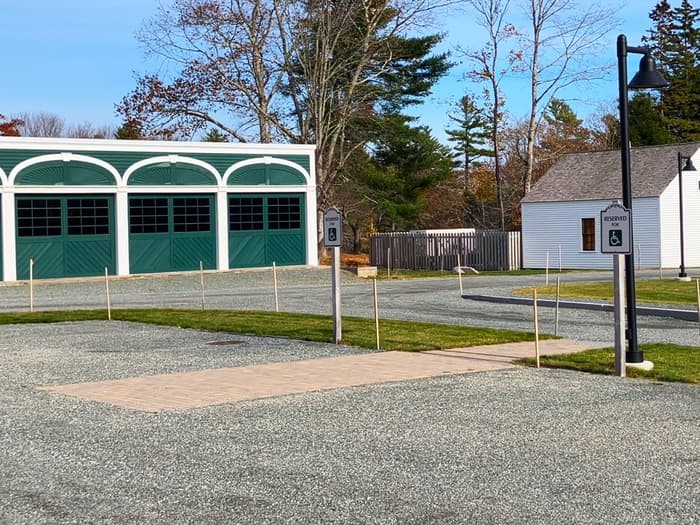 North parking (Credit: Hope Rowan)