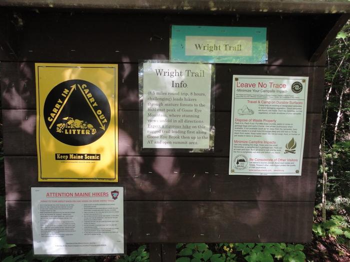 Wright Trail signage, should we worry that it says &quot;keep open for rescue vehicles&quot;? :) (Credit: Remington34)