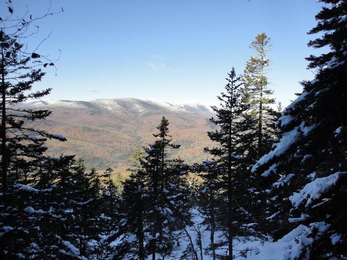 First open view of members of Mahoosuc Range marching north (Credit: Remington34)