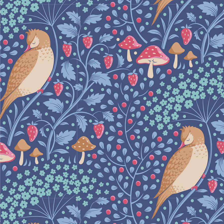 Hibernation Sleepybird-Denim 100523