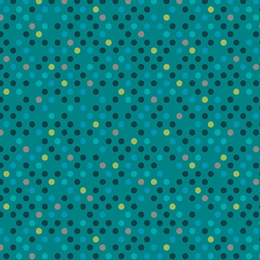 Confetti Drop  Teal/Multi  16206 84