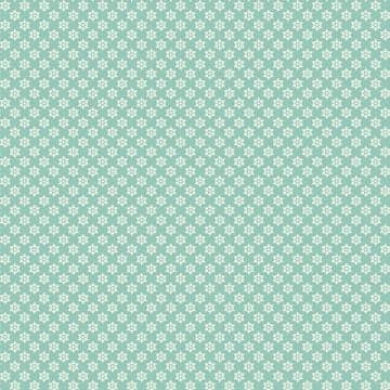 Owls Be Home For Christmas 1658584B Snowflake Mini Turquoise