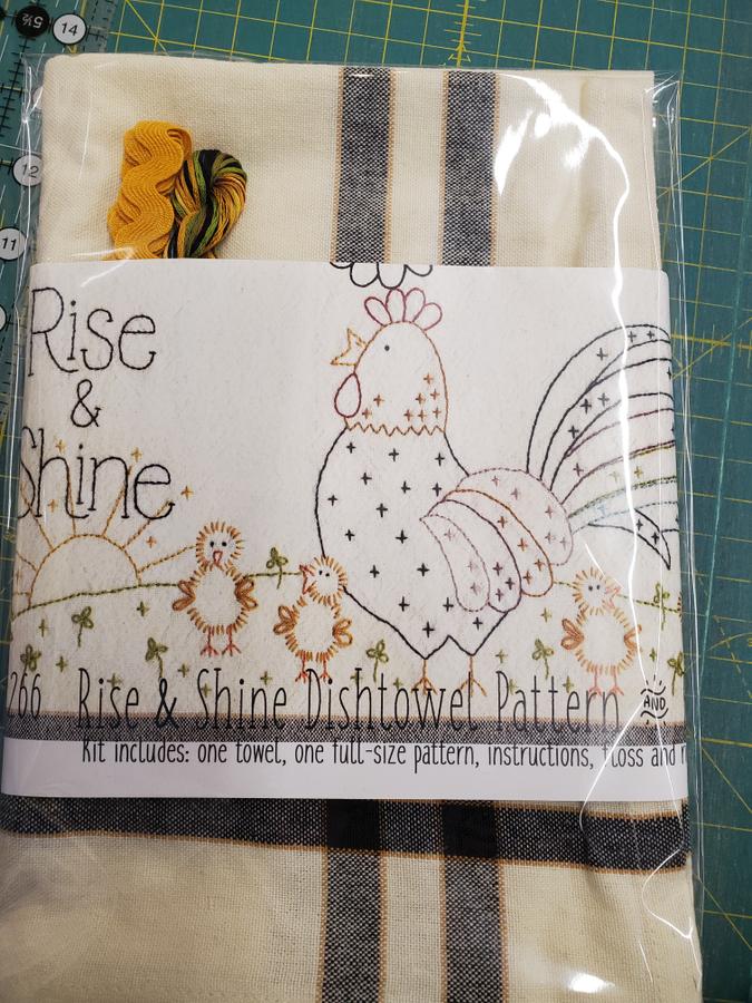 Rise & Shine Dishtowel Kit