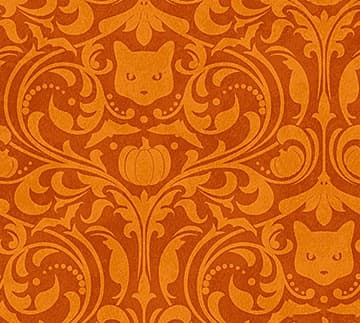 Hallow's Eve  Cat Maze Orange 27091-54