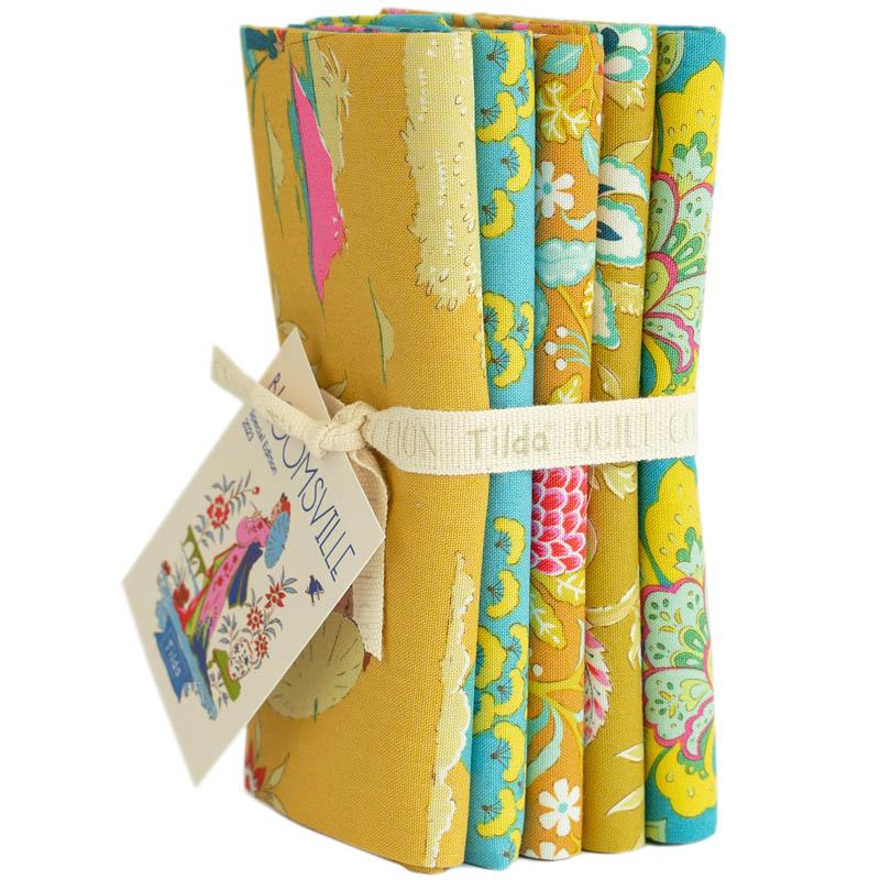 Bloomsville FQ Bundle  Corn Sky  5 pieces 300162