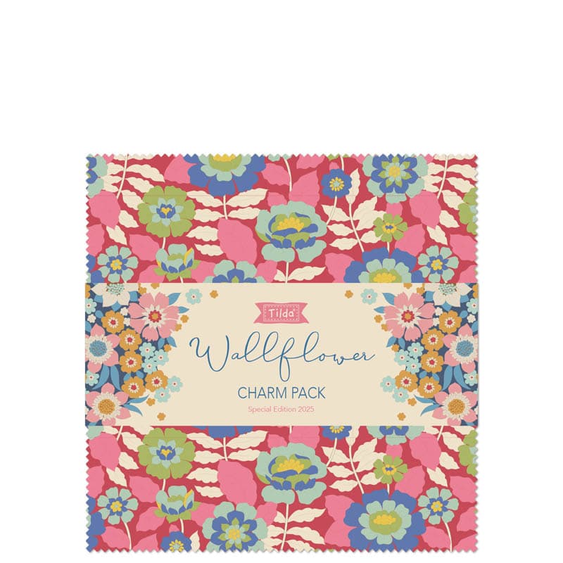 Wallflower Charm Pack 5in Squares 40 Pieces TIL300239