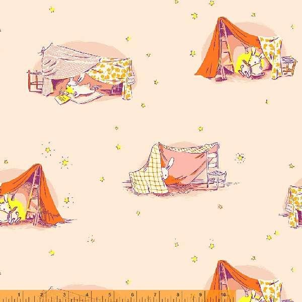 Lucky Rabbit  Quilt Tent Blush 53242-3